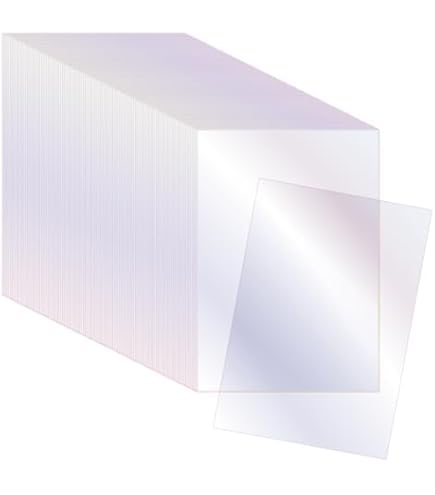 Amazon.co.jp: トレカスリーブ レギュラーサイズ 65mm×90mm×厚さ0.1mm